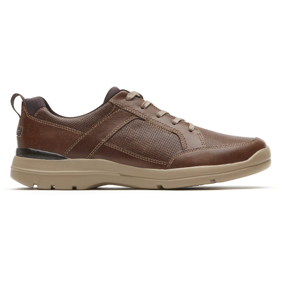 Tenis Rockport Homem Marrom - City Edge Lace-Up - 83654IKTR